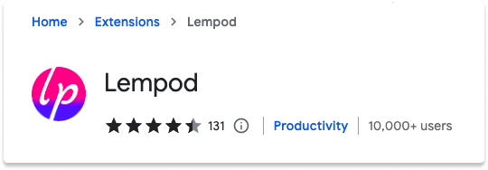 LinkedIn Chrome Extension Lempod | Breakcold