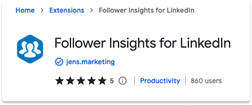 LinkedIn Chrome Extension Follower Insights | Breakcold