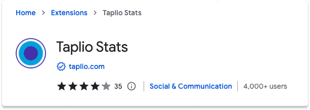 LinkedIn Chrome Extension Taplio | Breakcold