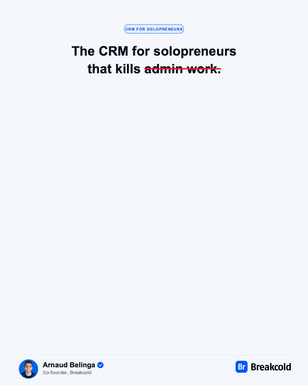 Save time on manual data entry to grow your Solopreneur business