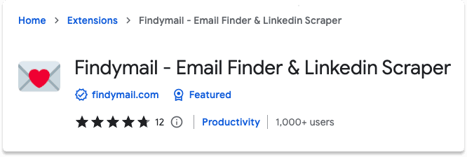 LinkedIn Chrome Extension Findymail | Breakcold