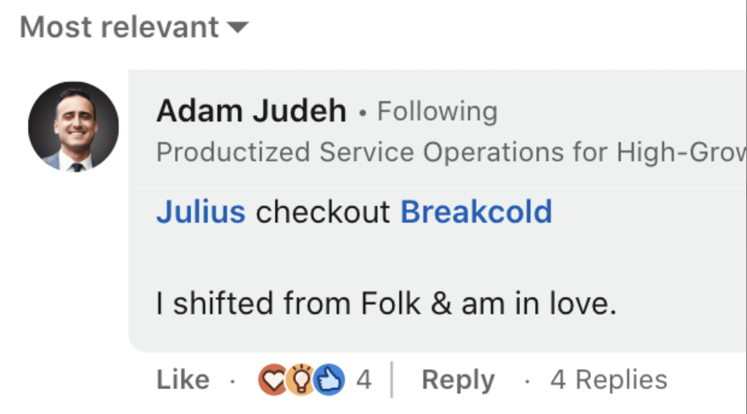Folk CRM as a flexible Notion-style alternative to Close