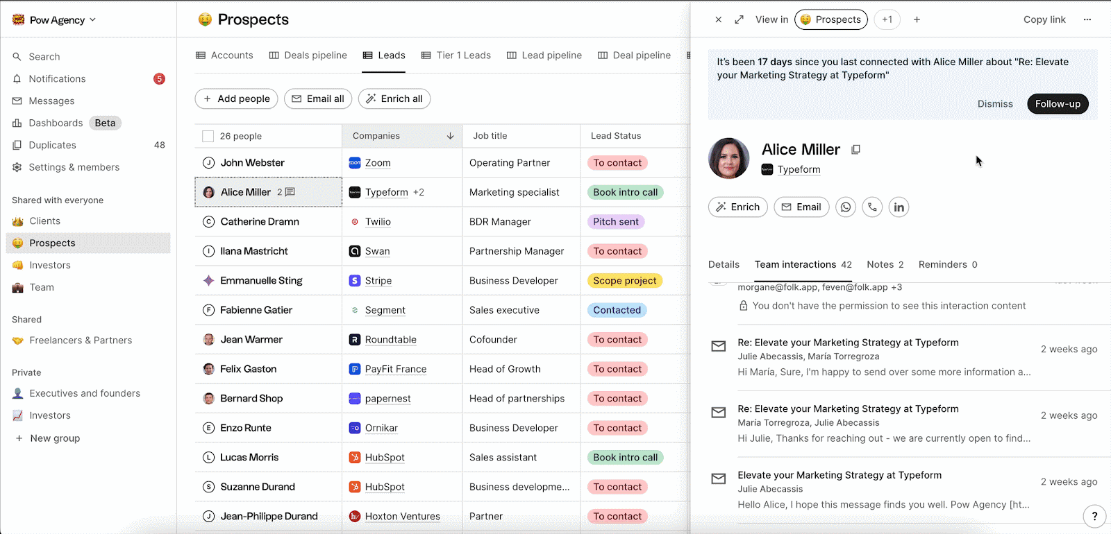 Personalized Outreach & Email Campaigns