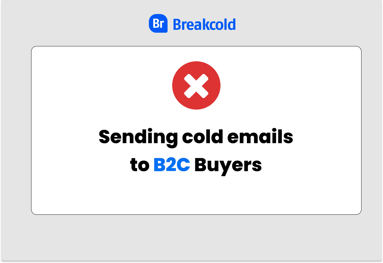 Cold Email GDPR Legal B2C | Breakcold