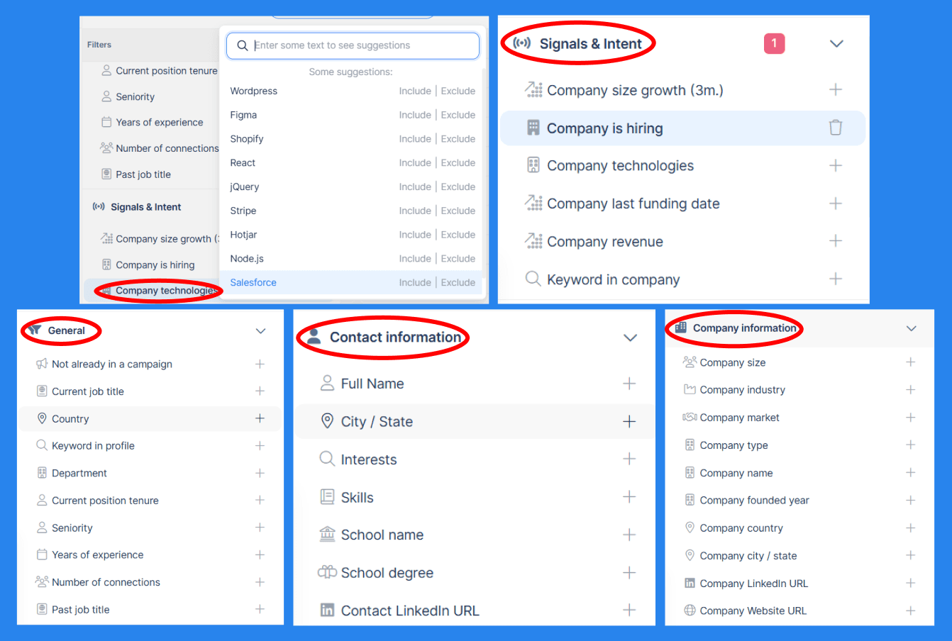 Lemlist Key Features and Functions: B2B Lead Database