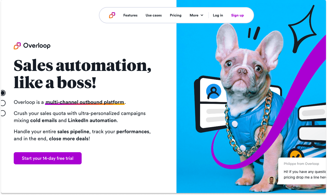Cold Emailing Software Overloop | Breakcold