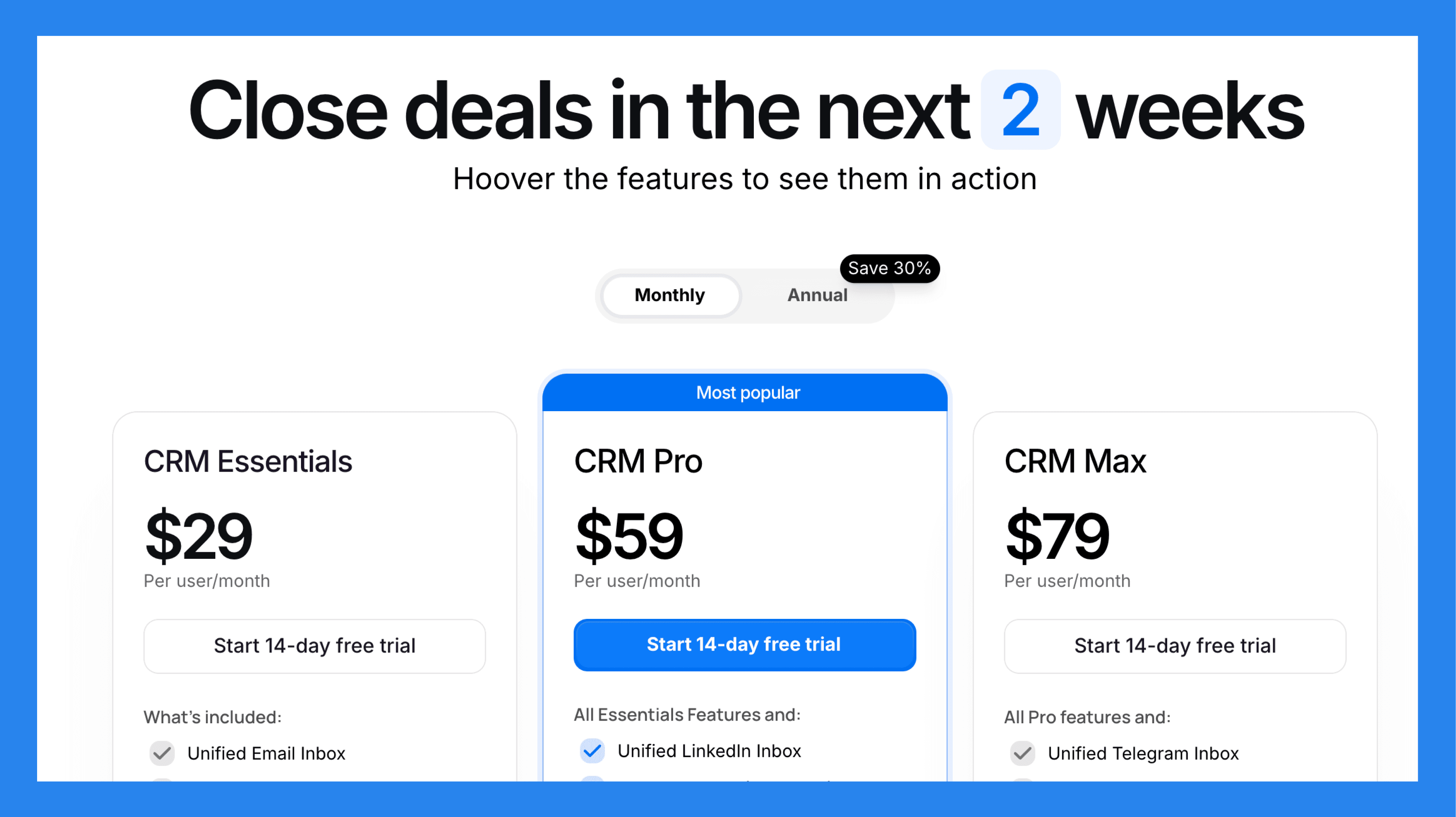 Breakcold Pricing Plan