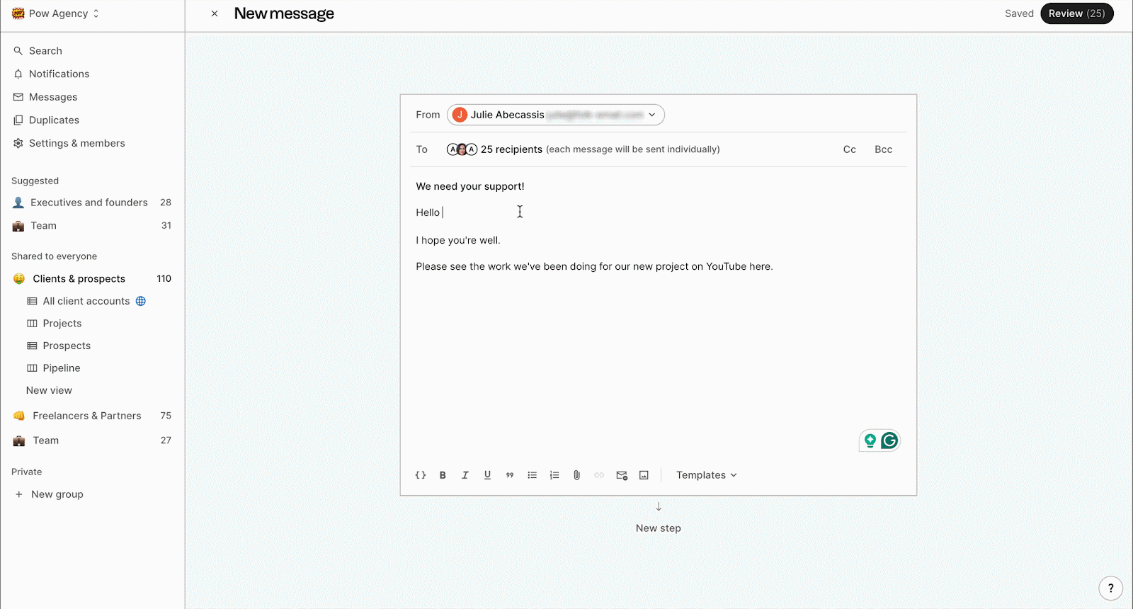 Personalized Outreach & Email Campaigns