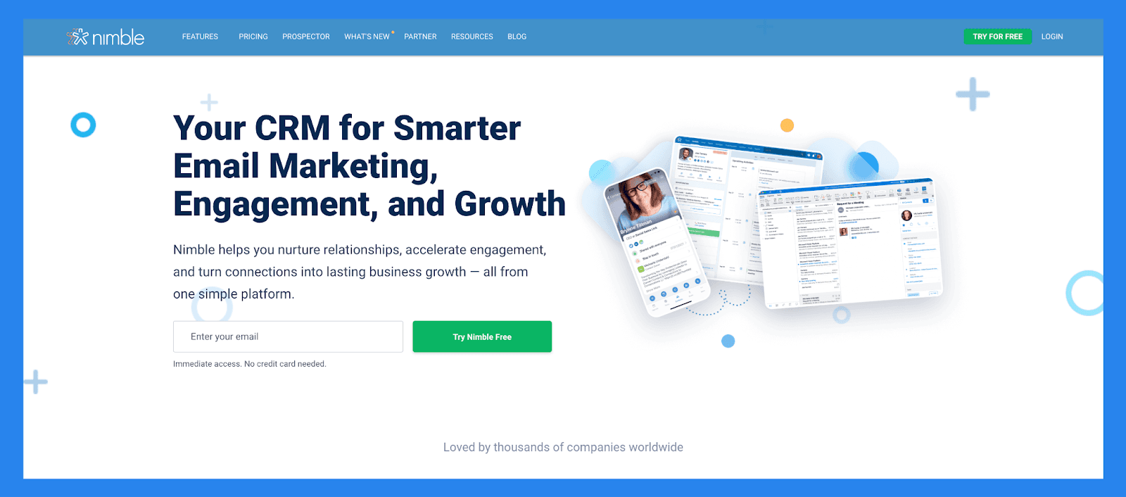 Nimble – Similar Smplicity, Slightly More Advanced