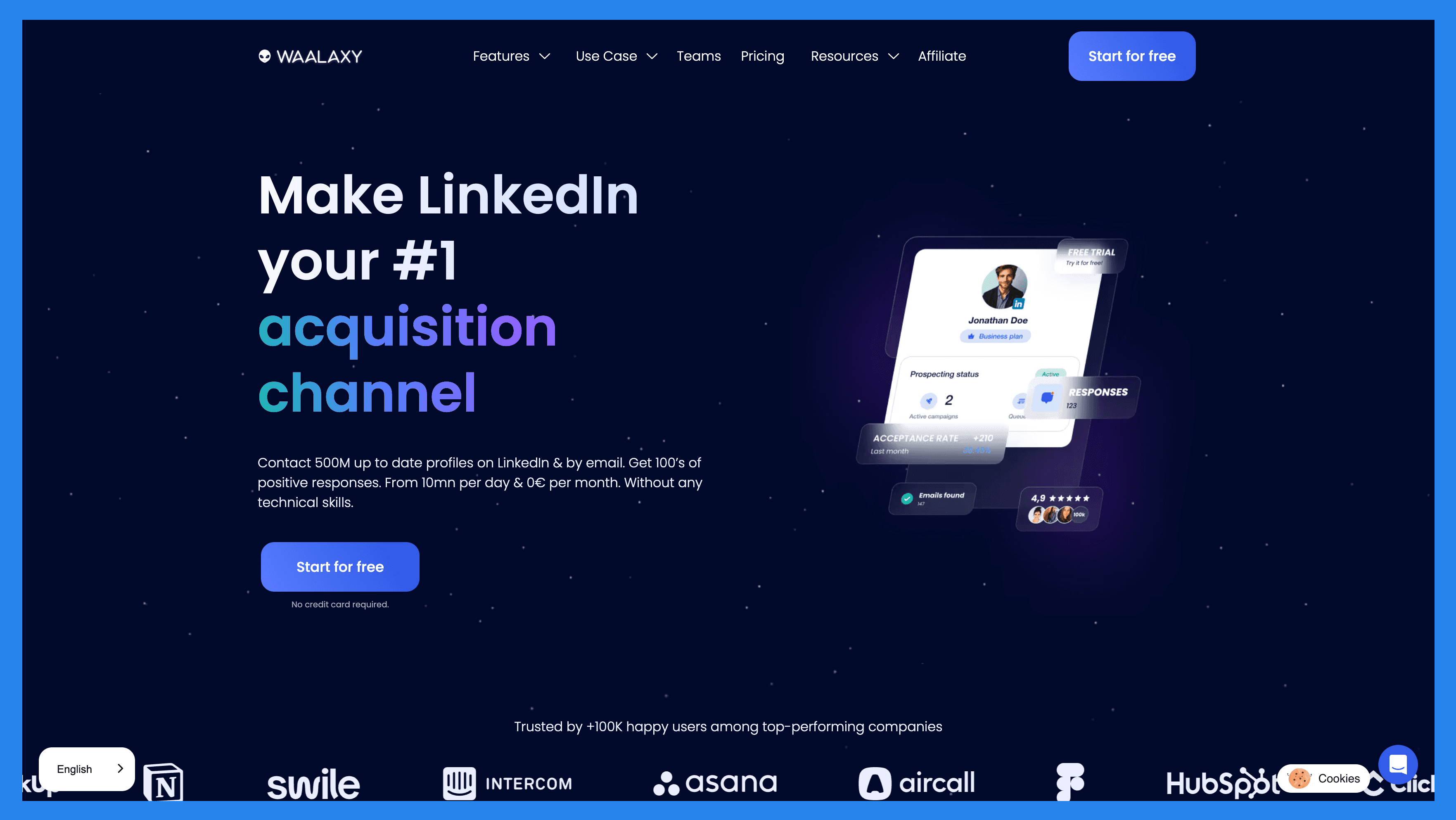 Expandi.io Alternatives: Waalaxy