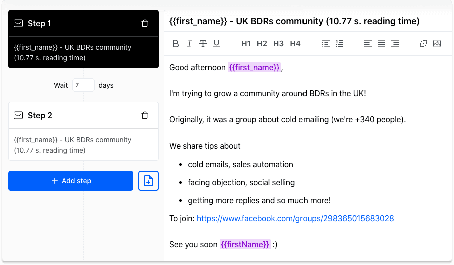 Prospecting Techniques For Sales Cold Emails for Community | Breakcold