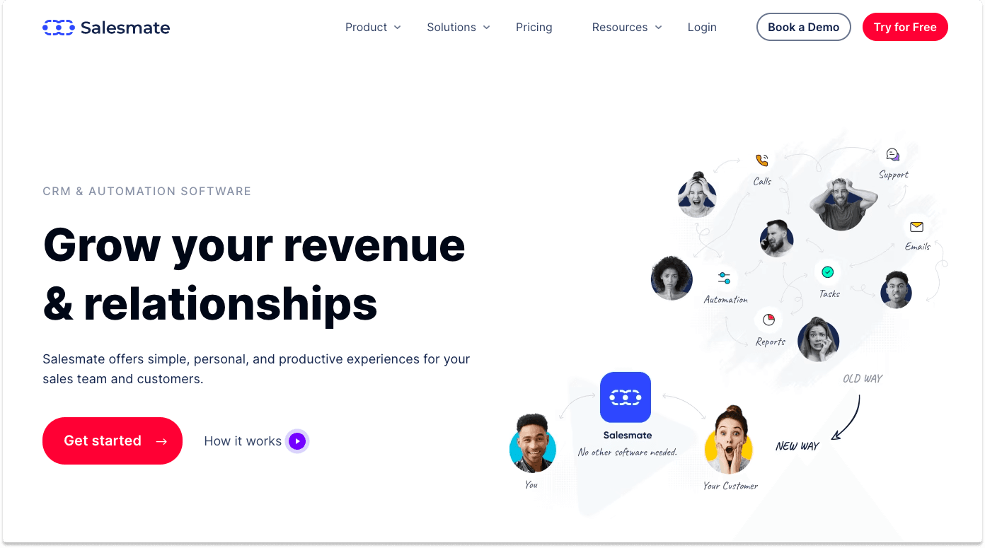 Cold Emailing Software Salesmate| Breakcold