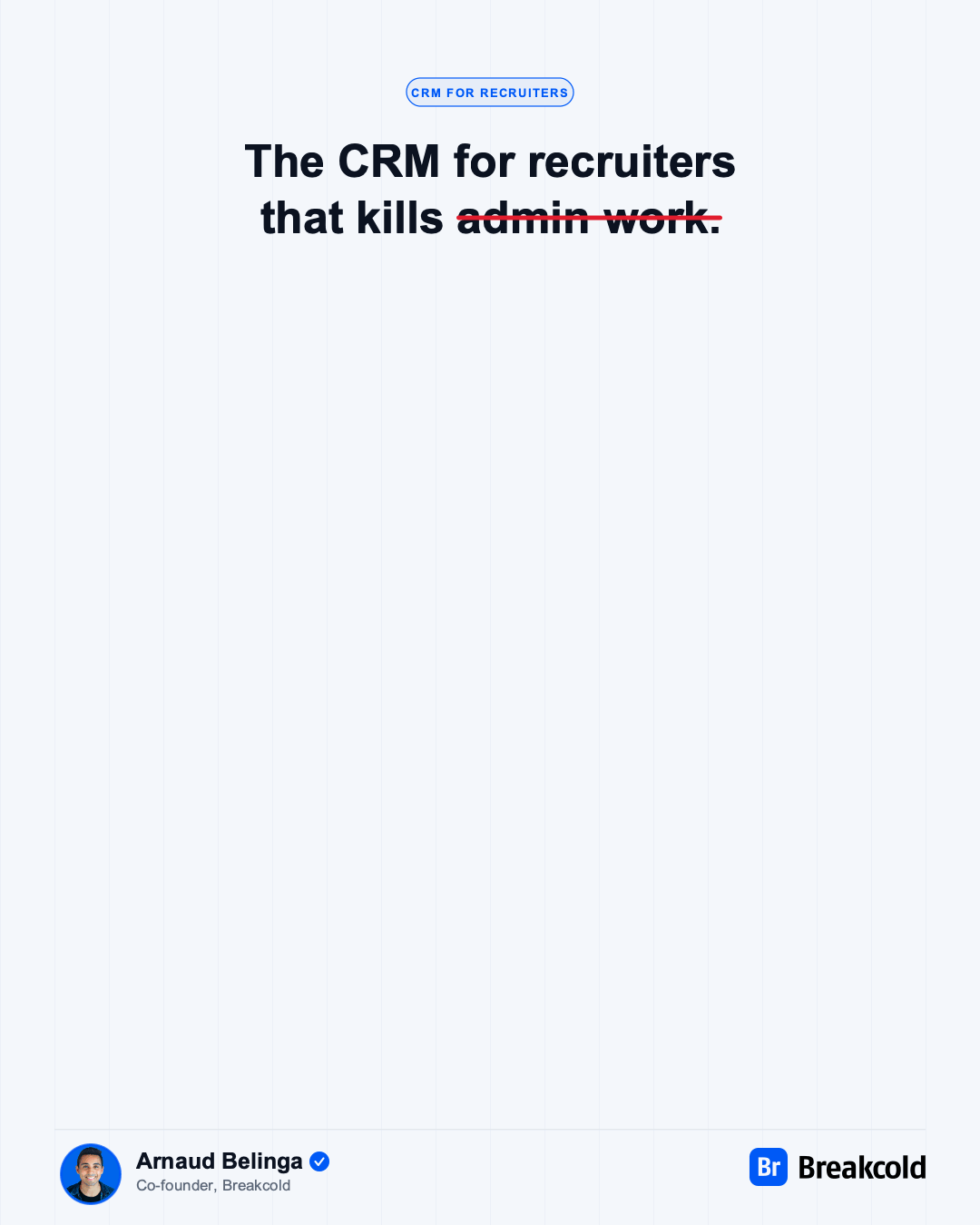 Get more clients for your recruiting firm while the CRM works