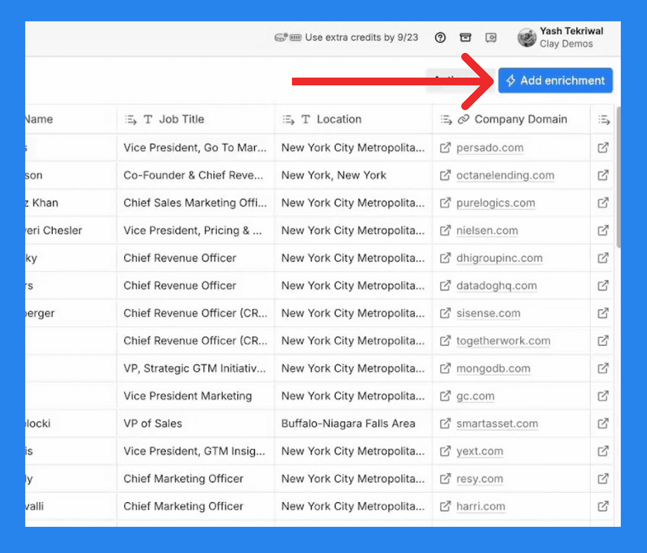 Clay’s Key Features and Use Cases: Waterfall Enrichment + Intent Data