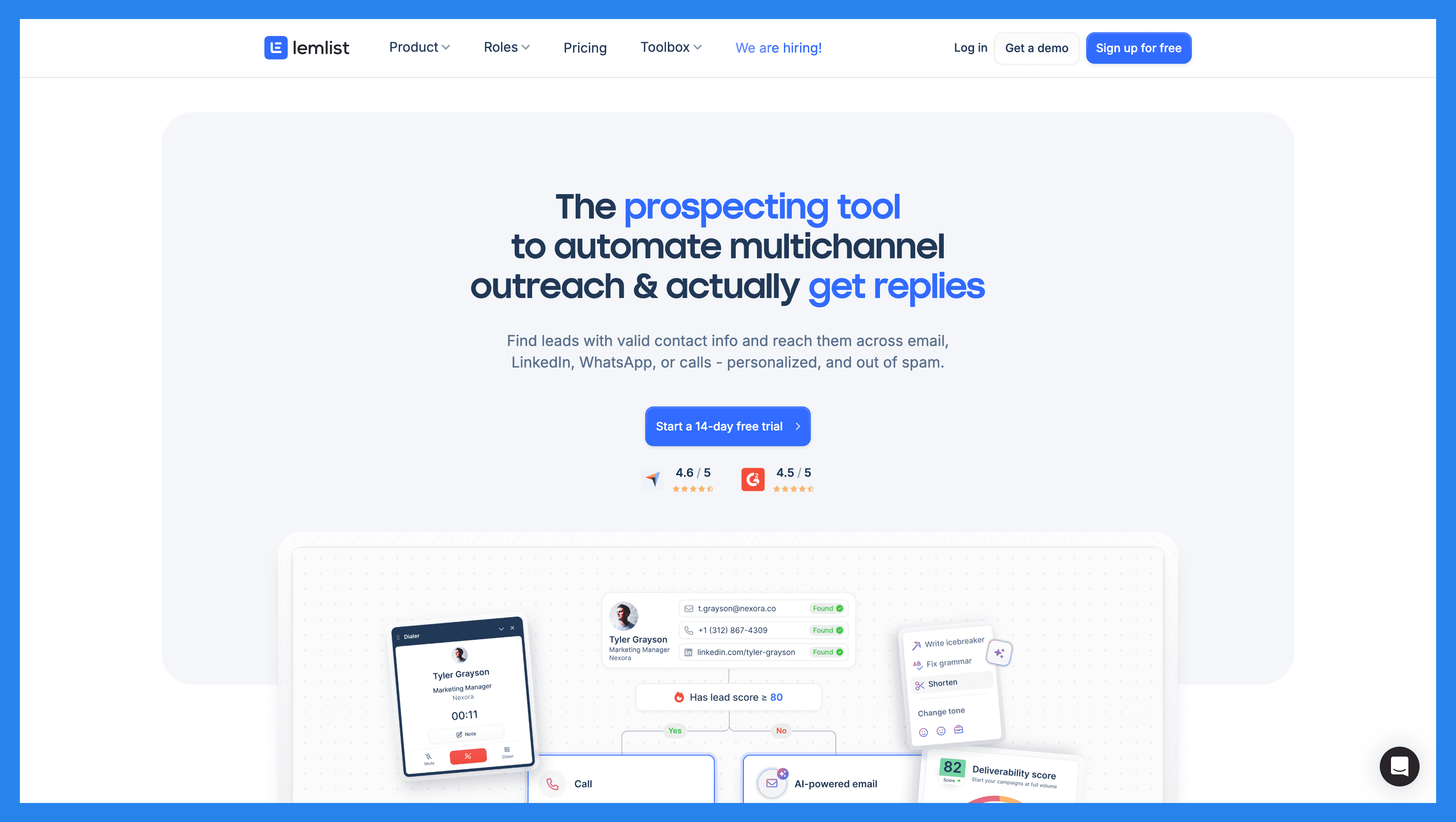 Expandi.io Alternatives: lemlist