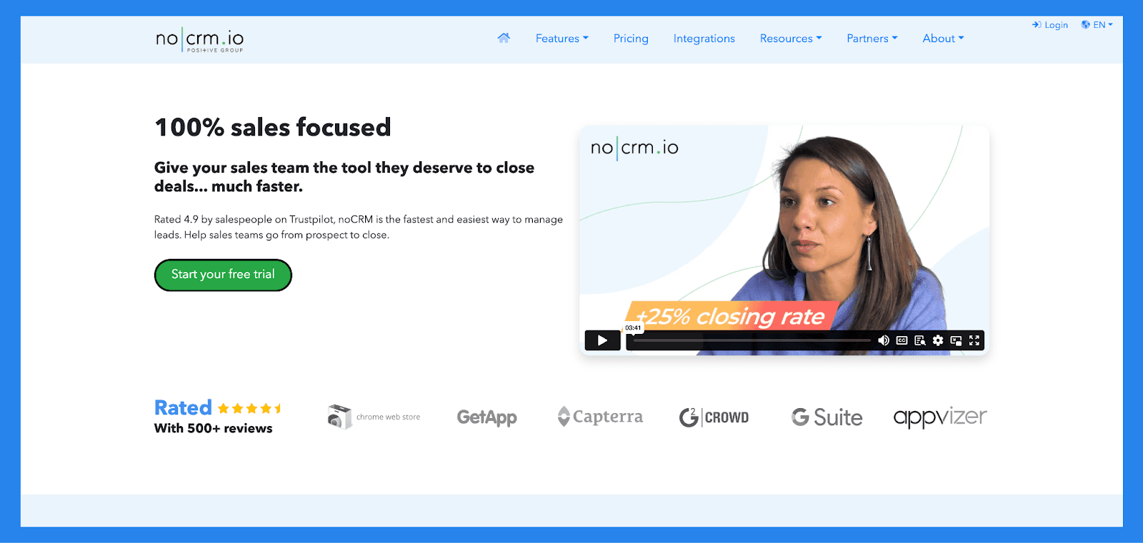 noCRM.io – Best for Simplicity and Focused Lead Management