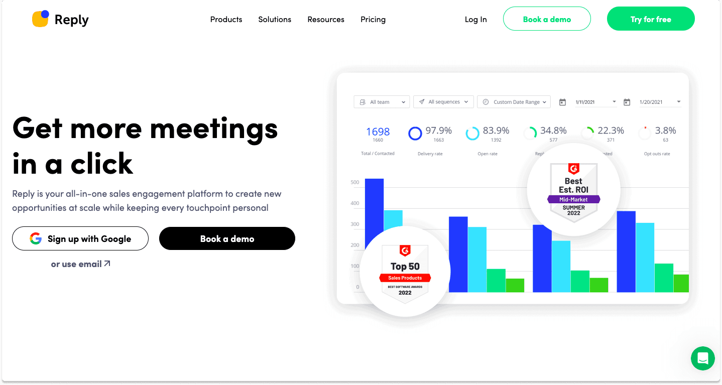 Cold Emailing Software Reply.io | Breakcold