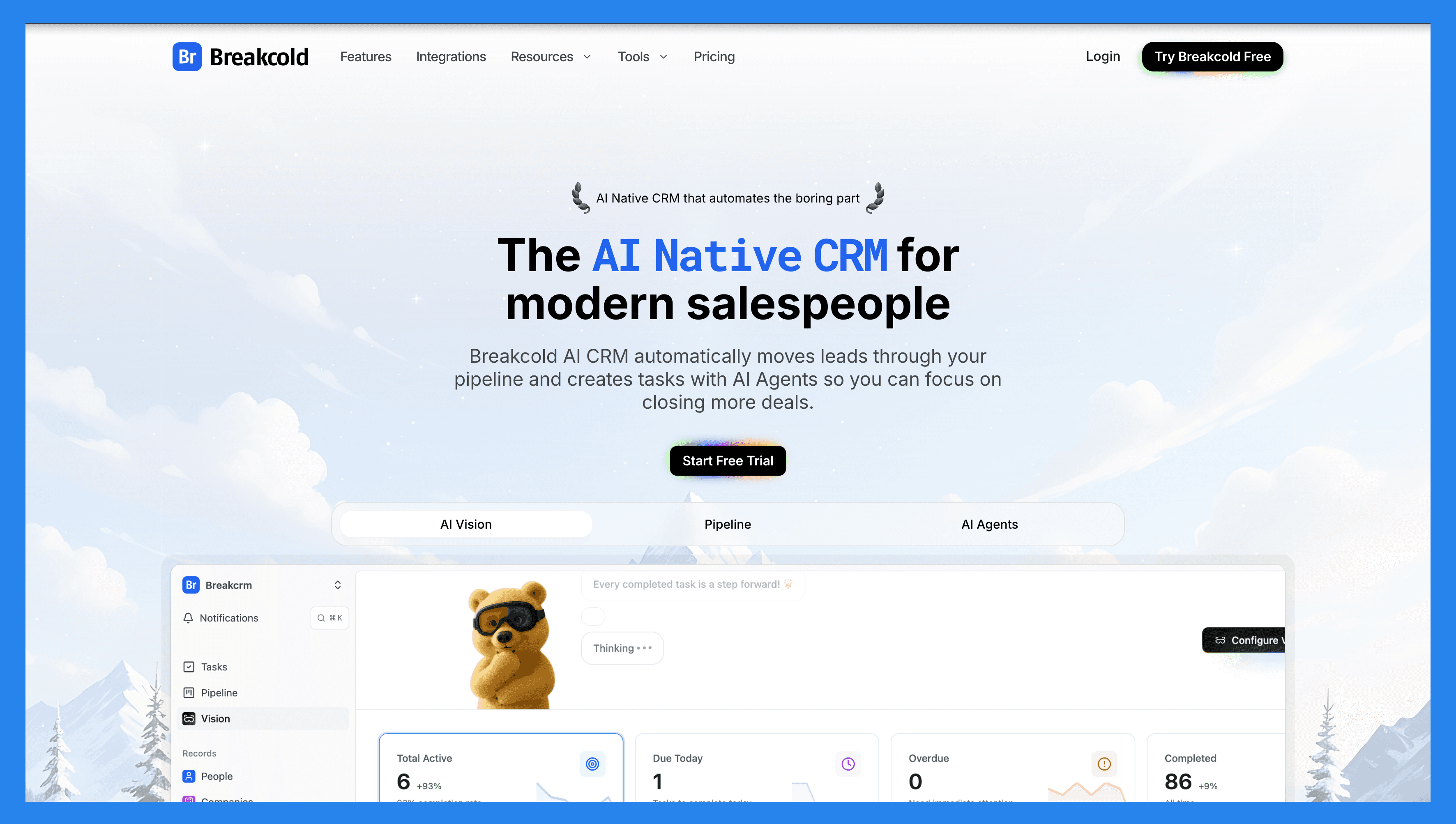 Alternatives to Pipedrive: Breakcold