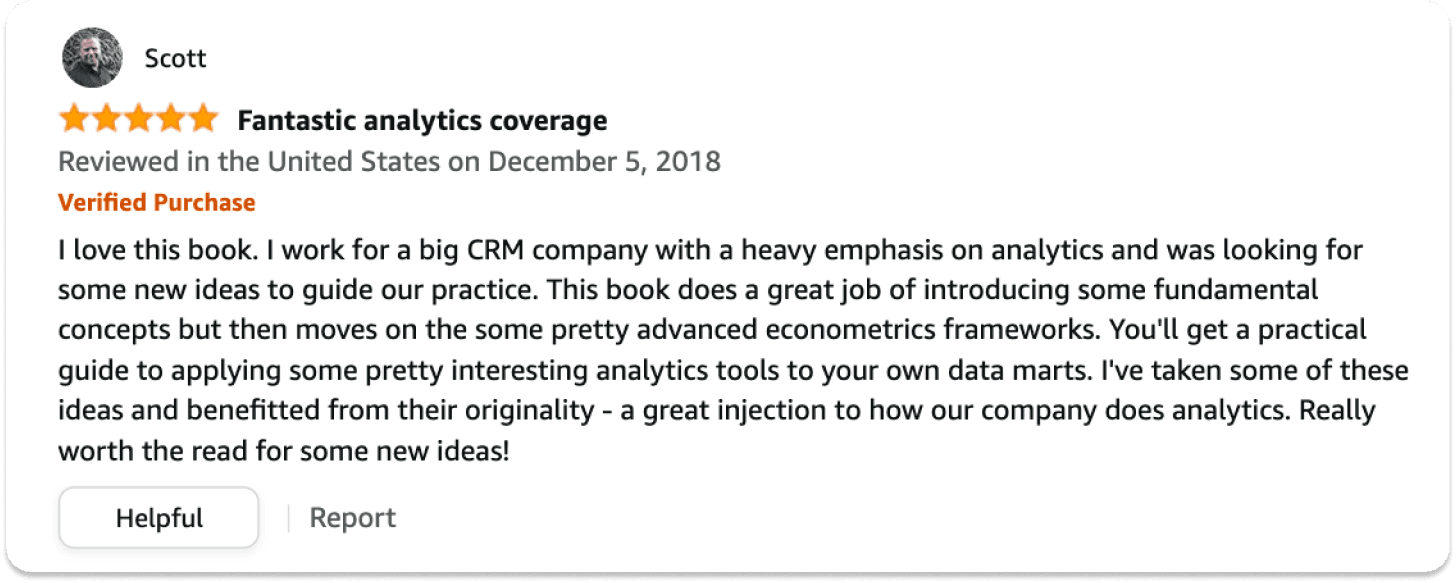 CRM Book 6 review