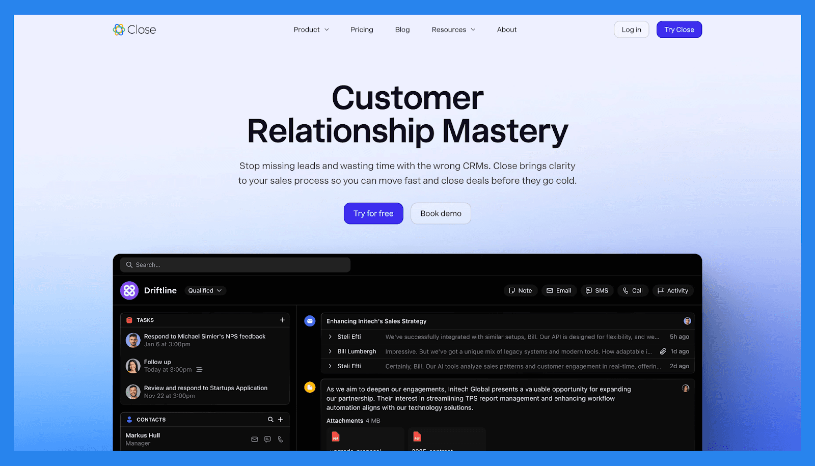 Close