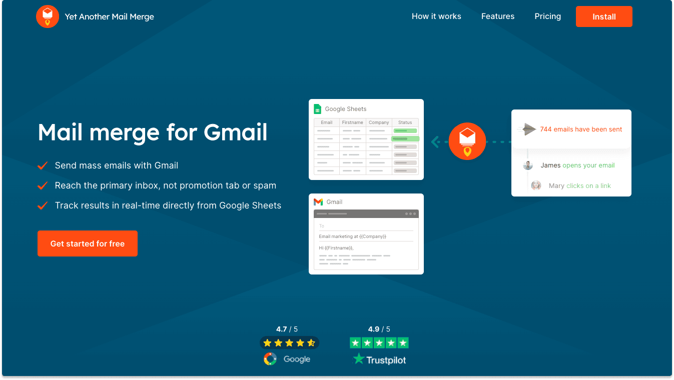 Cold Emailing Software Yet Another Mail Merge | Breakcold