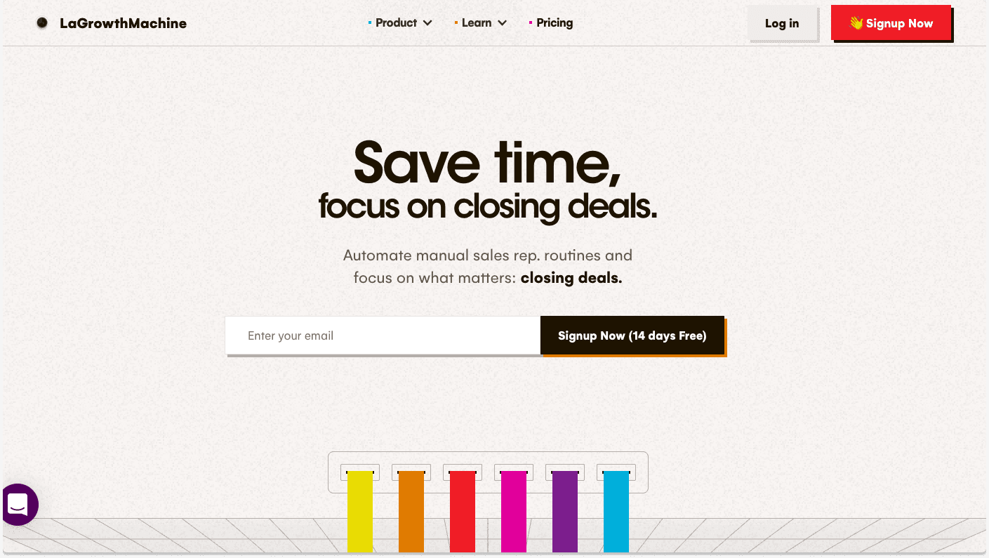 Cold Emailing Software LaGrowthMachine | Breakcold