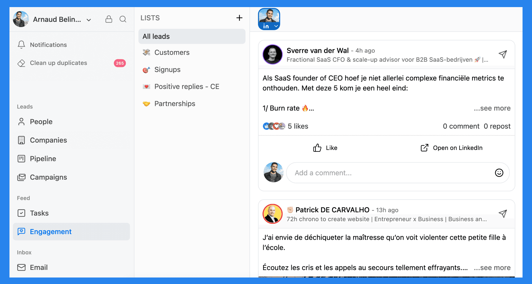 Leverage Social Listening
