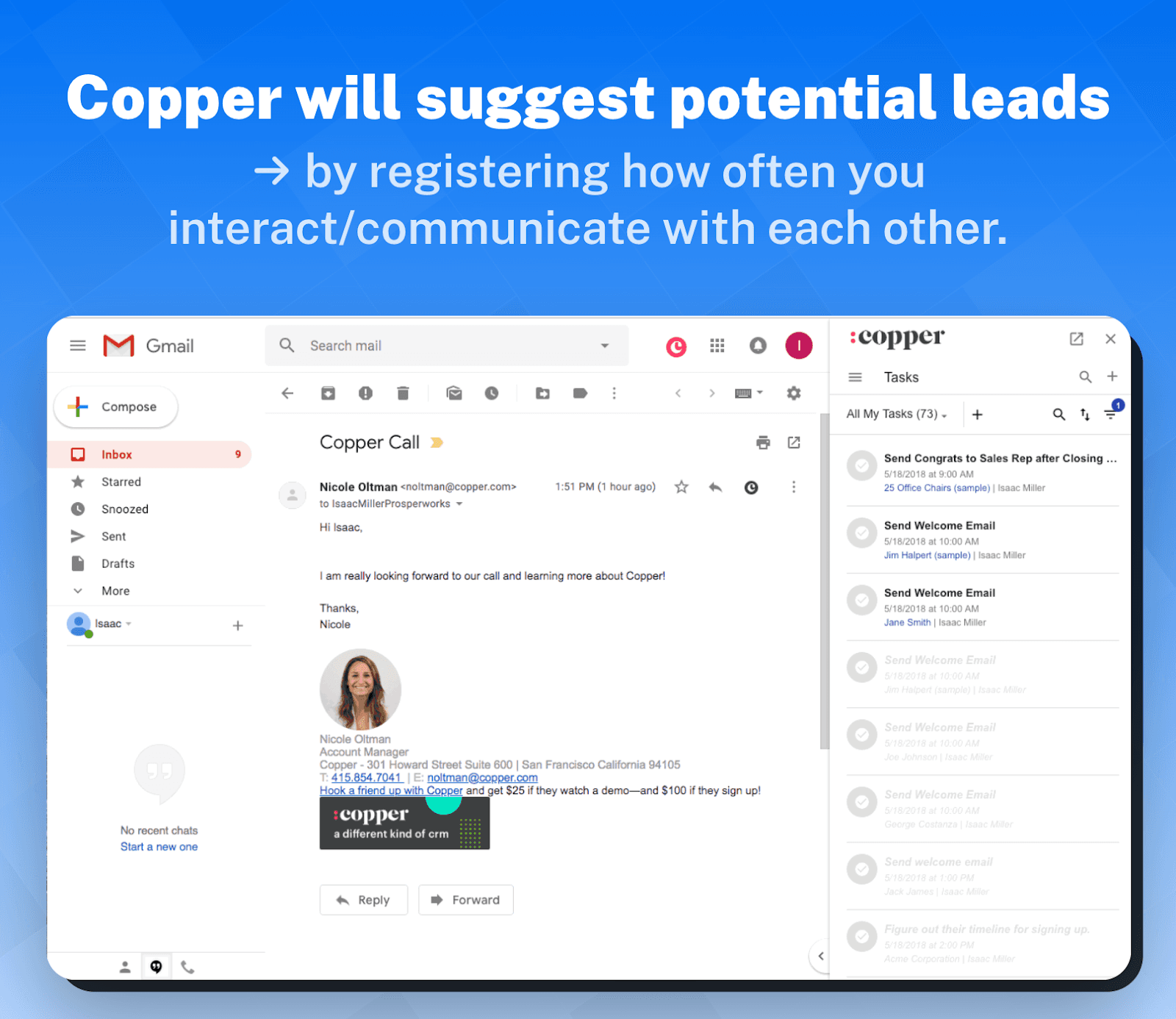 Copper CRM’s Key Features and Functions: Account & Contact Management
