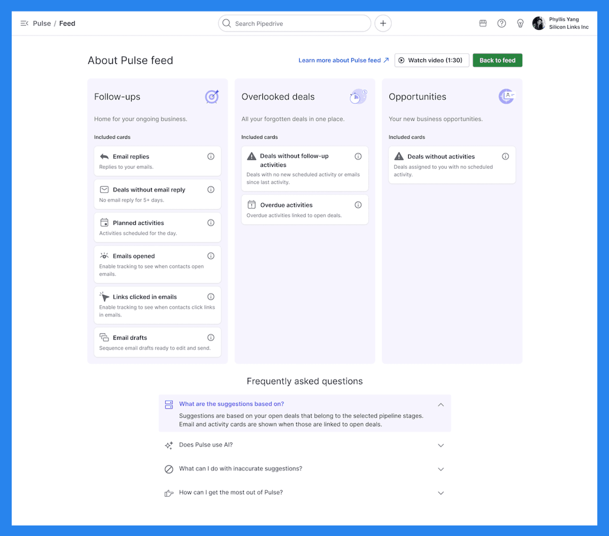 Key Features of Pipedrive: Pipedrive AI