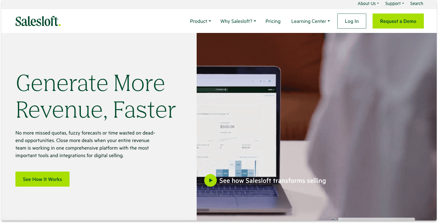 Cold Emailing Software Salesloft | Breakcold