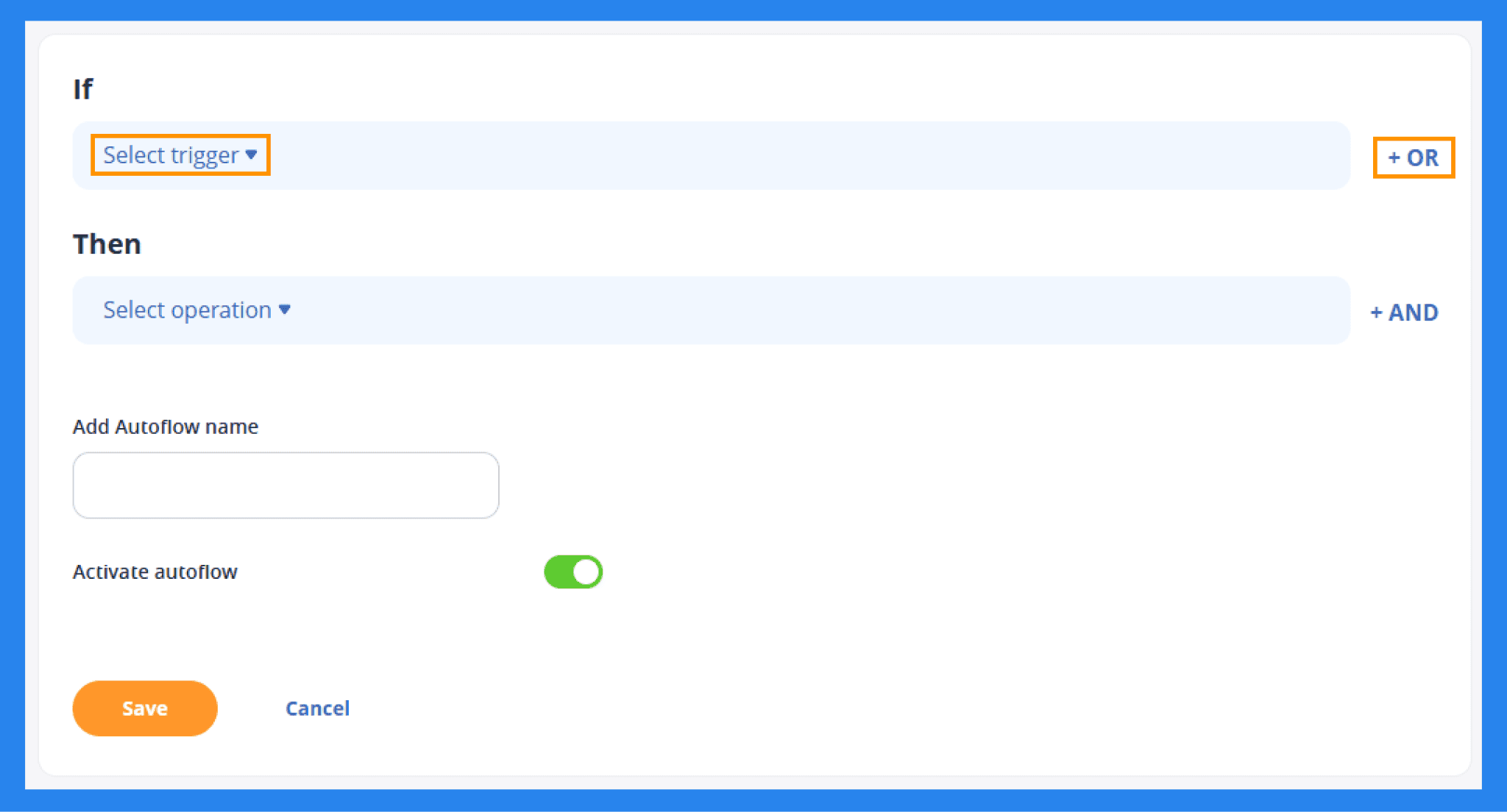 Key Features of OnePageCRM: Automation (Autoflow)